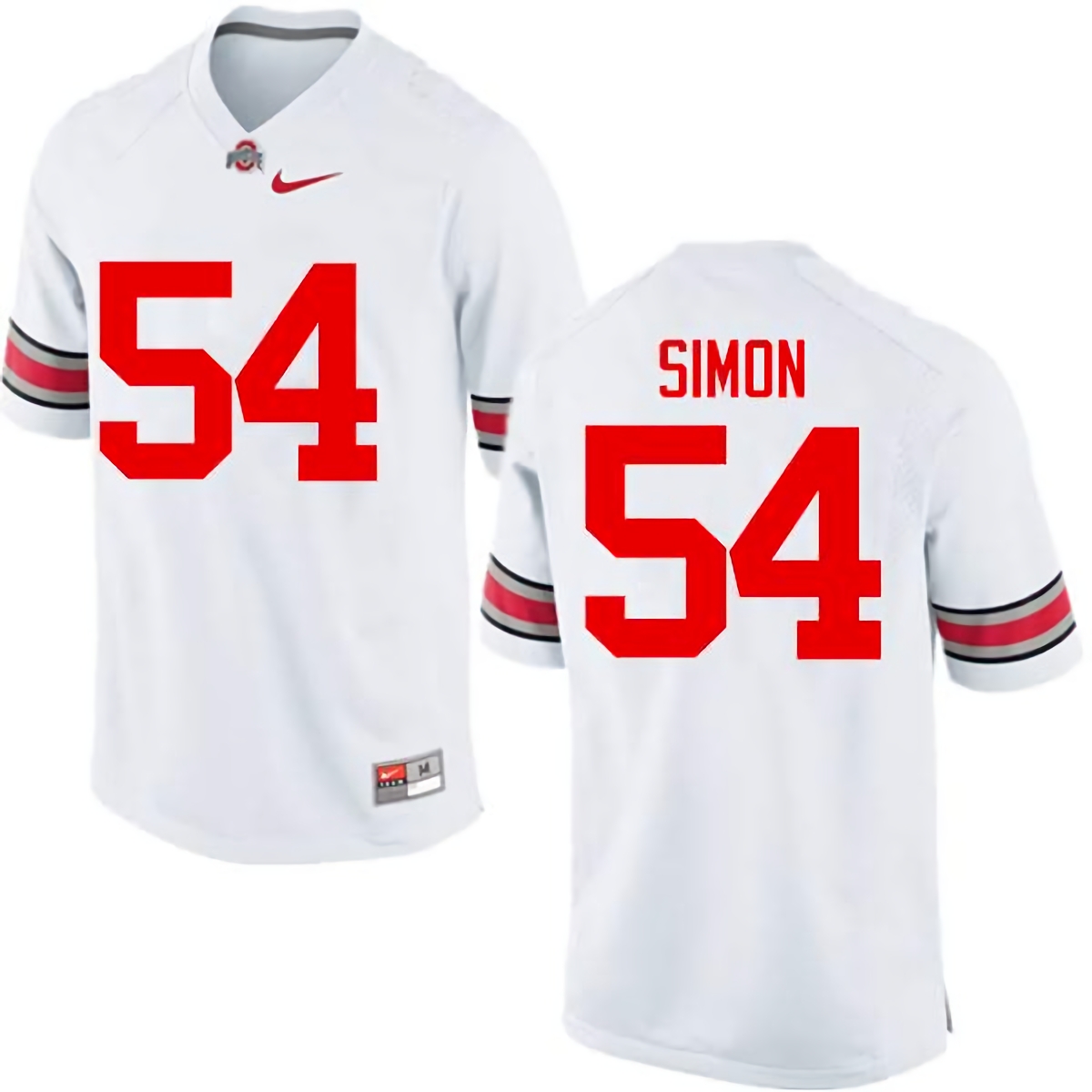 John Simon Ohio State Buckeyes Men's NCAA #54 Nike White College Stitched Football Jersey NGB5856MU